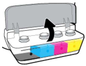 HP SMART TANK 455 - Remplissage des réservoirs d'encre - 1
