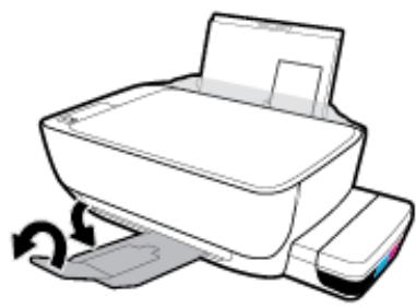 HP SMART TANK 455 - Chargement du papier de petit format - 5
