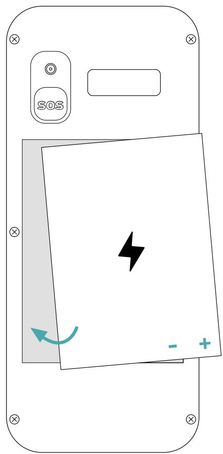 WIKO F200 - ~ Instaliranje spominske kartico - 2