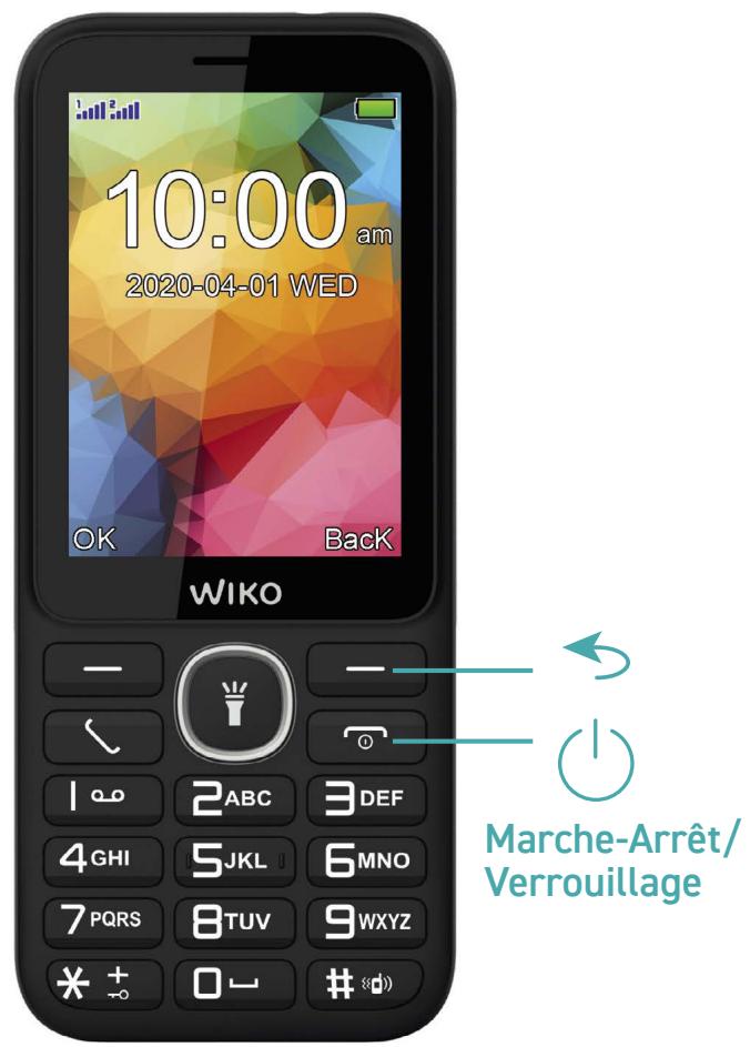WIKO F200 - Contenu du coffret : - 2