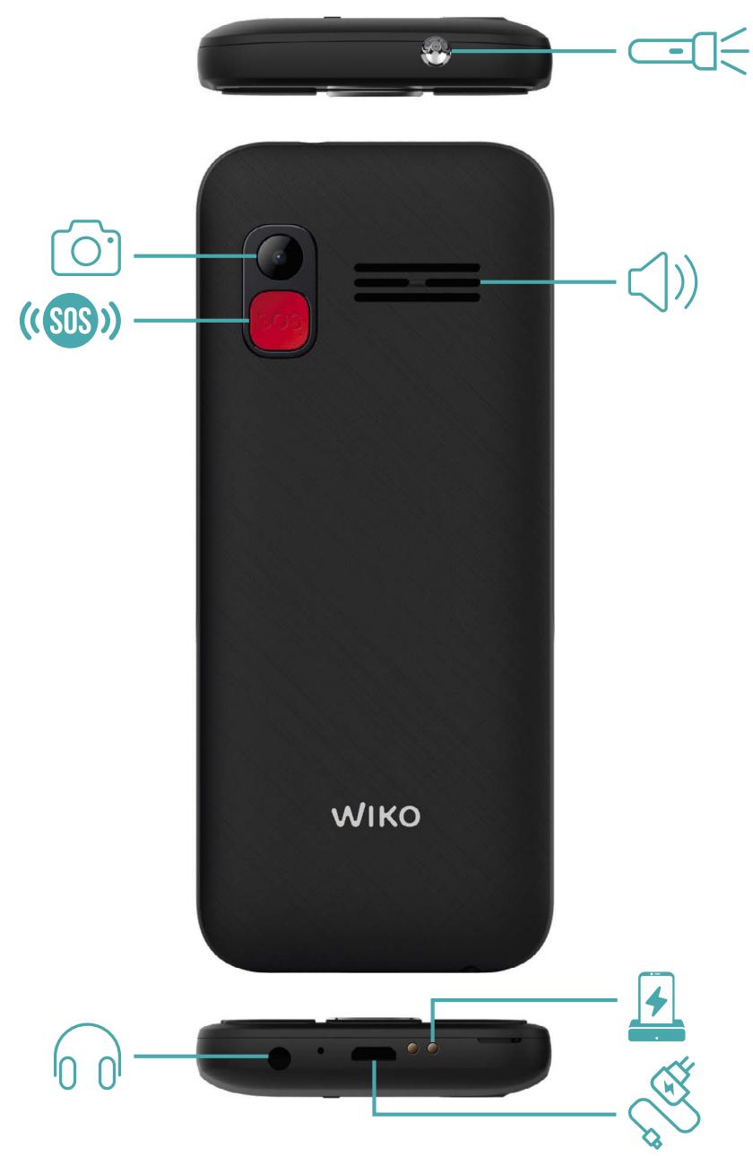 WIKO F200 - Beschreibung Ihres Gerätes - 1