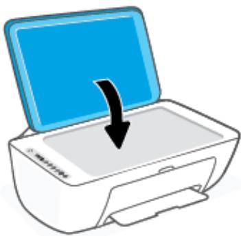 HP WIDE VISION HD - Positionnement d'un original sur la vitre du scanner - 3