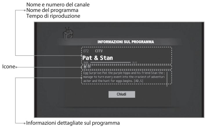 HUMAX TIVUMAX EASY-6400S - Informazioni sul programma - 1