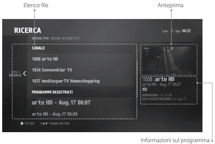 HUMAX TIVUMAX EASY-6400S - Ricerca di file - 1
