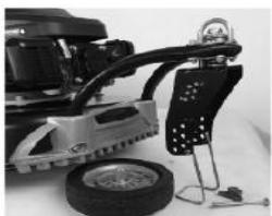 HYUNDAI HTDT561BSRP  -  HTDT561ES - 2) Réglage de la hauteur roue avant - 5