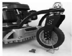 HYUNDAI HTDT561BSRP  -  HTDT561ES - 2) Réglage de la hauteur roue avant - 6