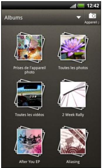 HTC RHYME - Sélectionner un album - 1