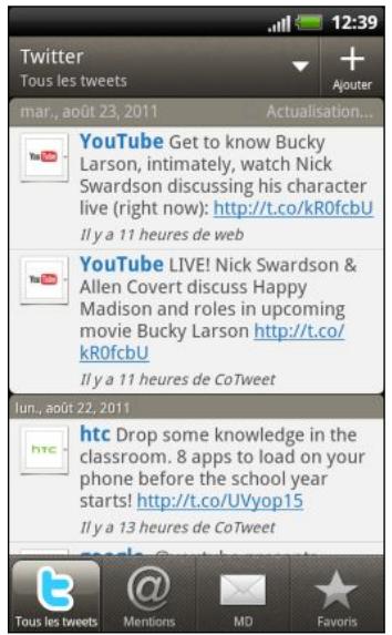 HTC RHYME - Appuyez sur poster. - 1