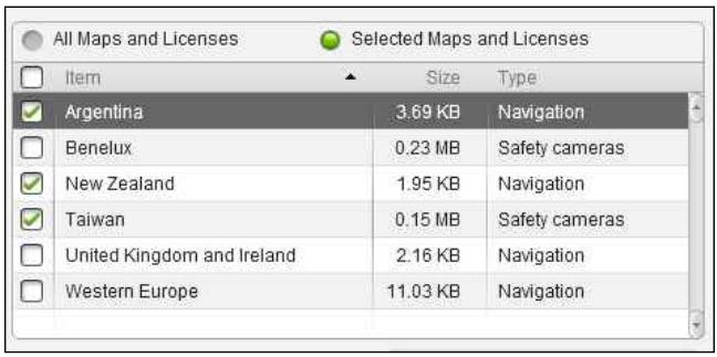 HTC RHYME - Options de synchronisation de localisations - 1