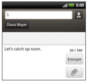 HTC RHYME - Envoyer un message texte (SMS) - 1