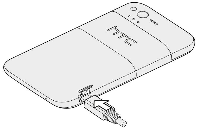 HTC RHYME - Charger la batterie - 2