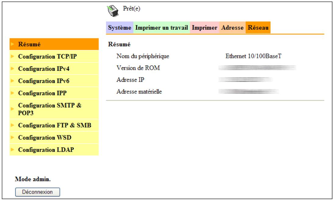 KONICA MINOLTA SCAN 226 - [Réseau] - [résumé] - 1