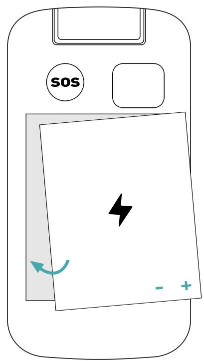 WIKO F300 LS - Ładowanie baterii - 2