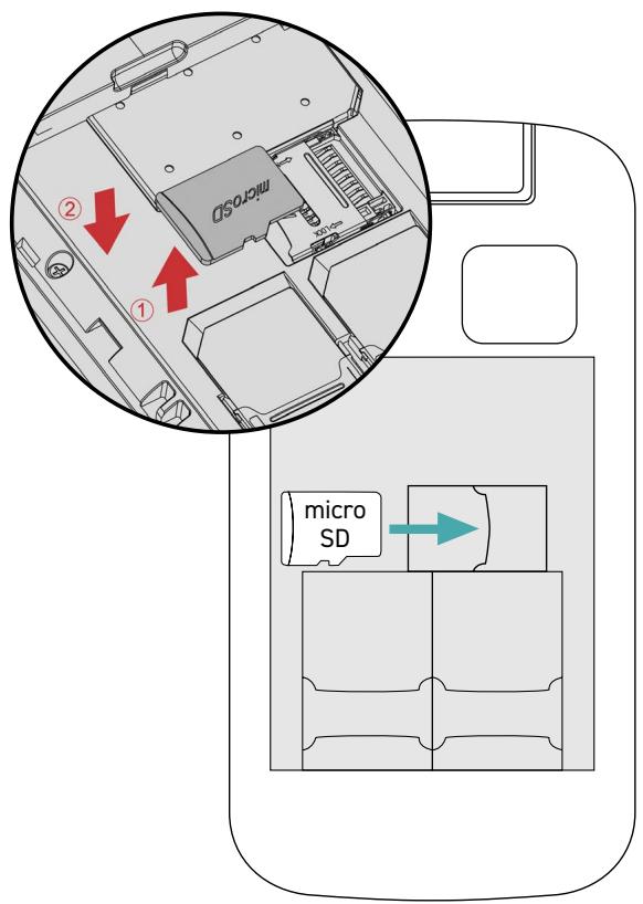 WIKO F300 LS - Carregamento da bateria - 1