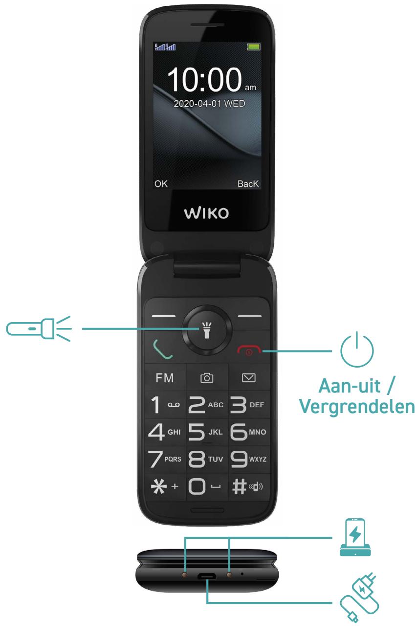 WIKO F300 LS - Inhoud van de doos : - 1