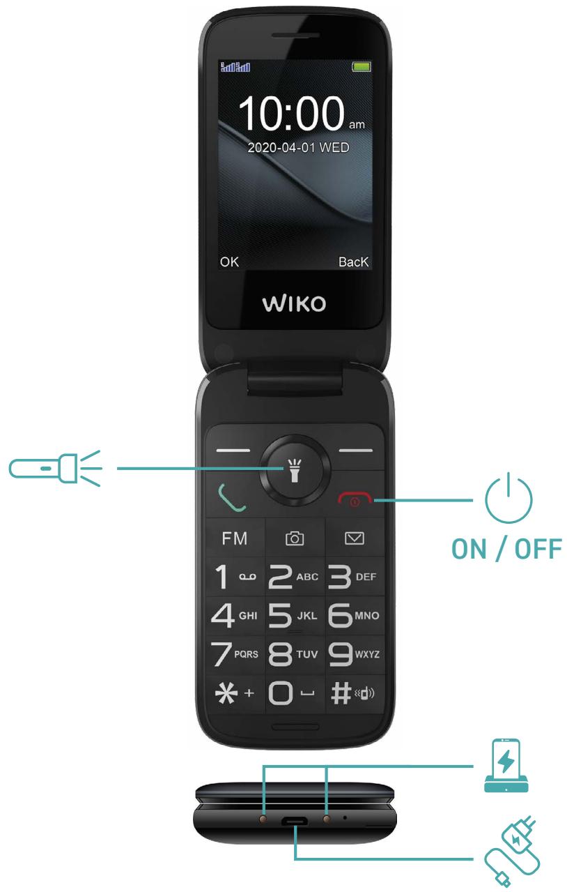 WIKO F300 LS - Getting to Know Your Phone - 1