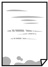 EPSON ECOTANK ET-2711 - Le papier est taché ou éraflé - 1