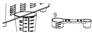 DOMO B3971 - COMPONENTI - 1