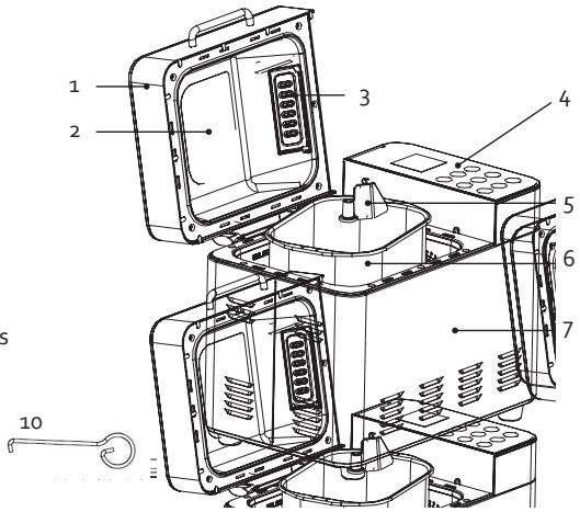 DOMO B3971 - TEILE - 2