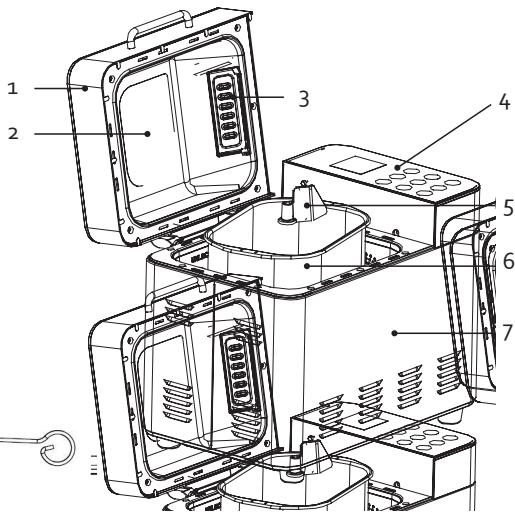 DOMO B3971 - PARTS - 4