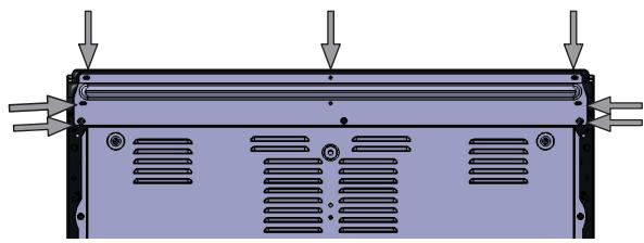 FRIGIDAIRE CGIH3047VF - Instructions de fixation de l'entretoise : - 1