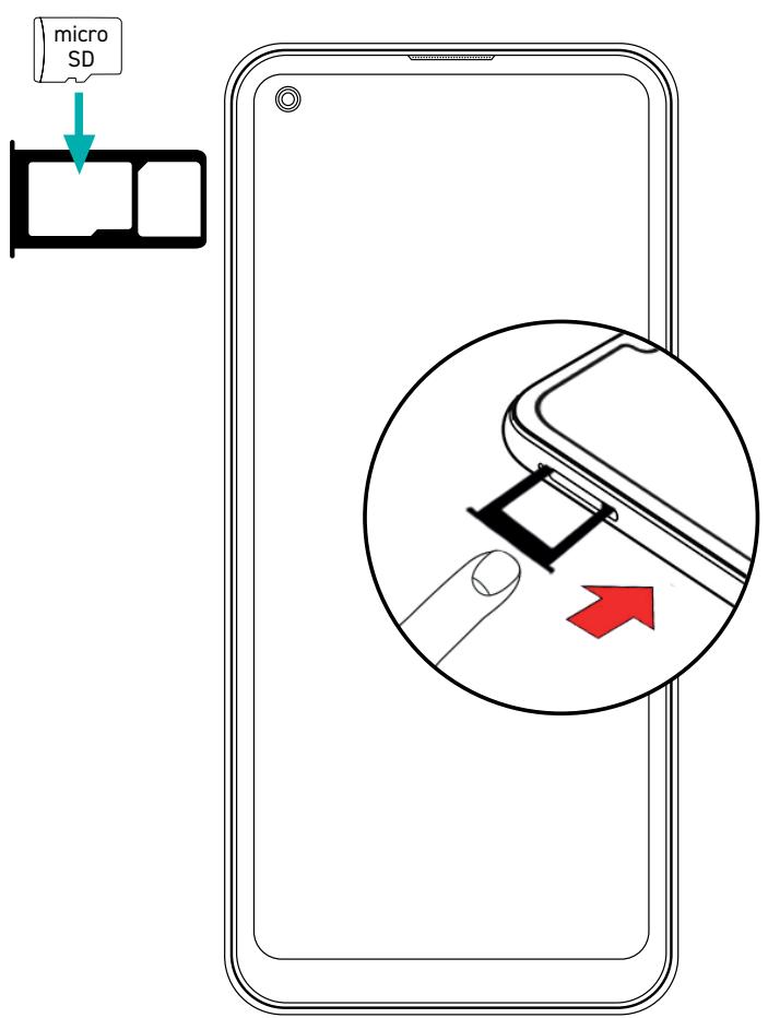 WIKO VIEW5 - Installing Memory Card - 1