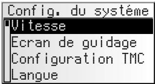 VDO DAYTON MS 4200 RS - Config. du système - 1