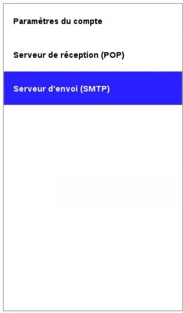 ORDISSIMO LE NUMERO 2 - Détail réglages SMTP - 2