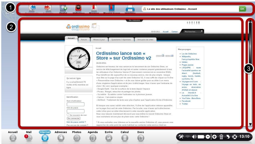 ORDISSIMO LE NUMERO 2 - Présentation d'une page Internet - 1