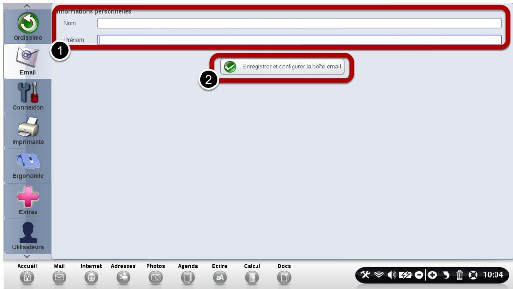 ORDISSIMO LE NUMERO 2 - Régler votre application "Mail" - 4