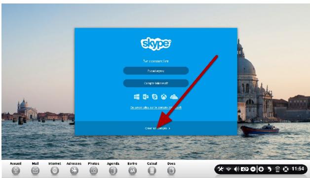 ORDISSIMO LE NUMERO 2 - Creation de votre compte "Skype" - 1