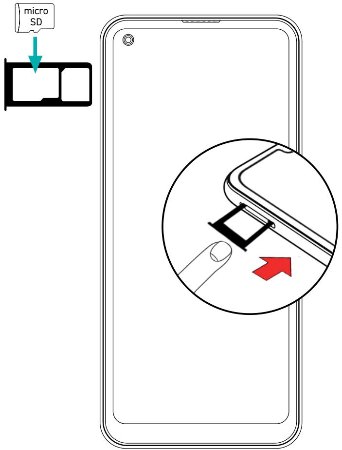 WIKO VIEW 5 PLUS - \~ Instaliranje spominske kartico - 1