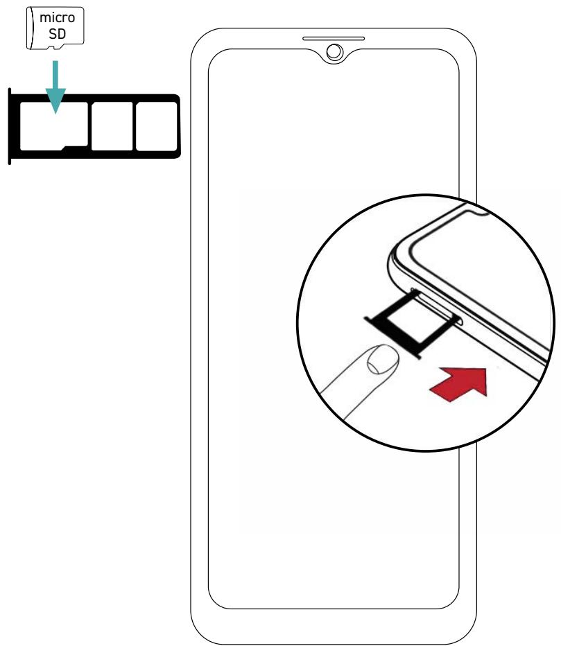 WIKO VIEW4 LITE - ~ Włodanie karta pAMIęci - 1