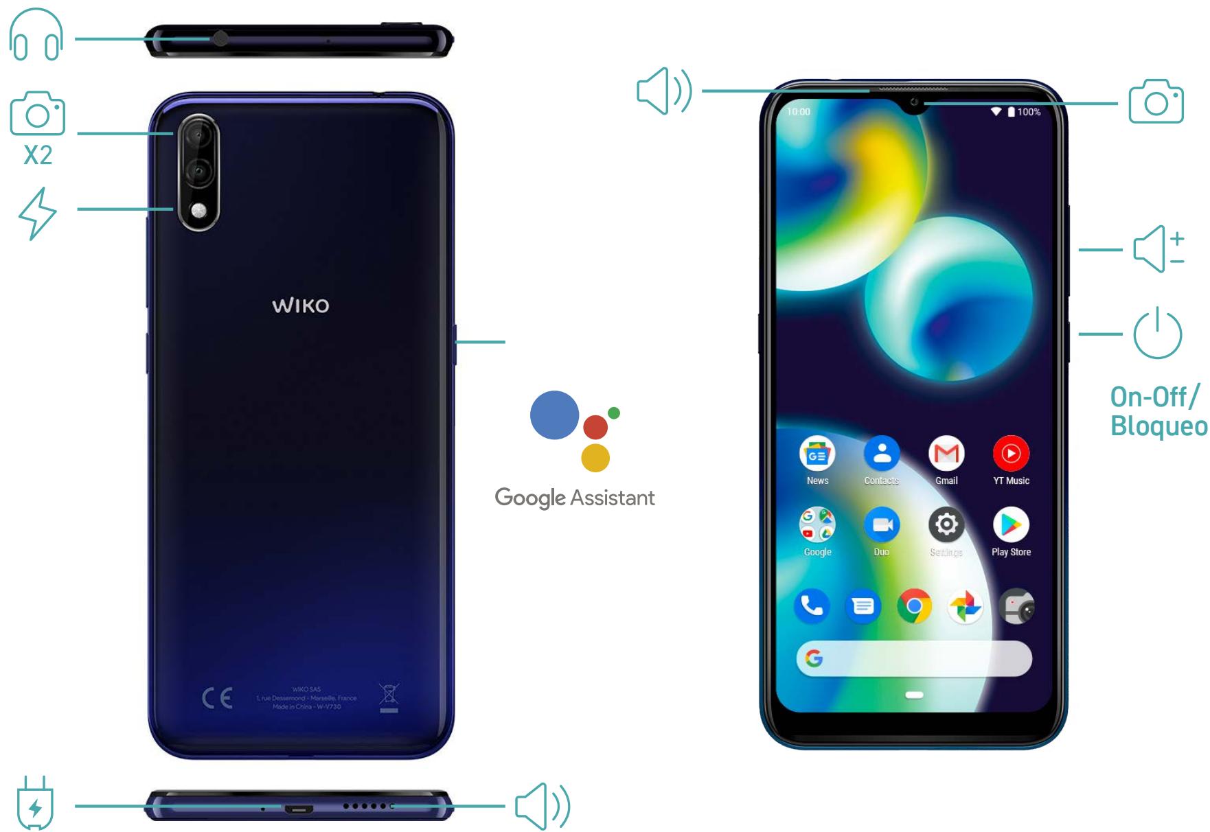WIKO VIEW4 LITE - Introduccion - 1