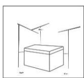 CANDY CCTUS542XH - Cerintele de spatiu - 1