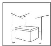 CANDY CCTUS542XH - Espace nécessaire - 1