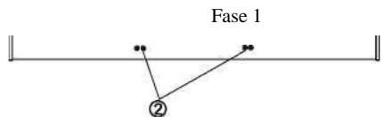 CANDY CCTUS542XH - Montare la maniglia esterna della porta (se è presente una maniglia esterna) - 1