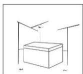 CANDY CCTUS542XH - Wymogi dotyczace przyestrzeni - 1
