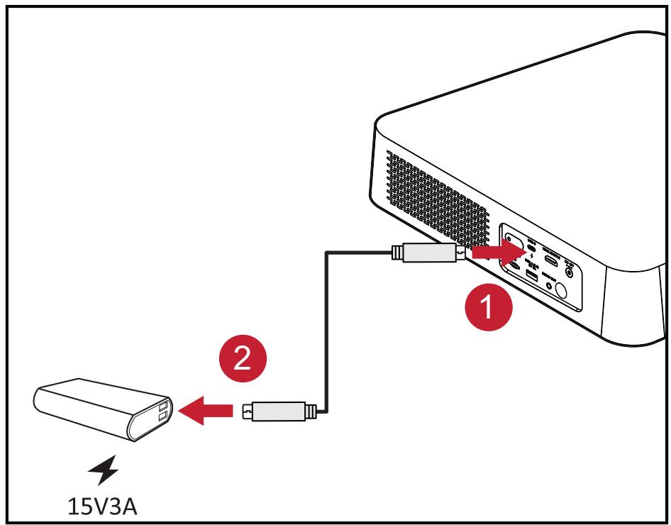 VIEWSONIC M2 - Batterie externe USB-C - 1