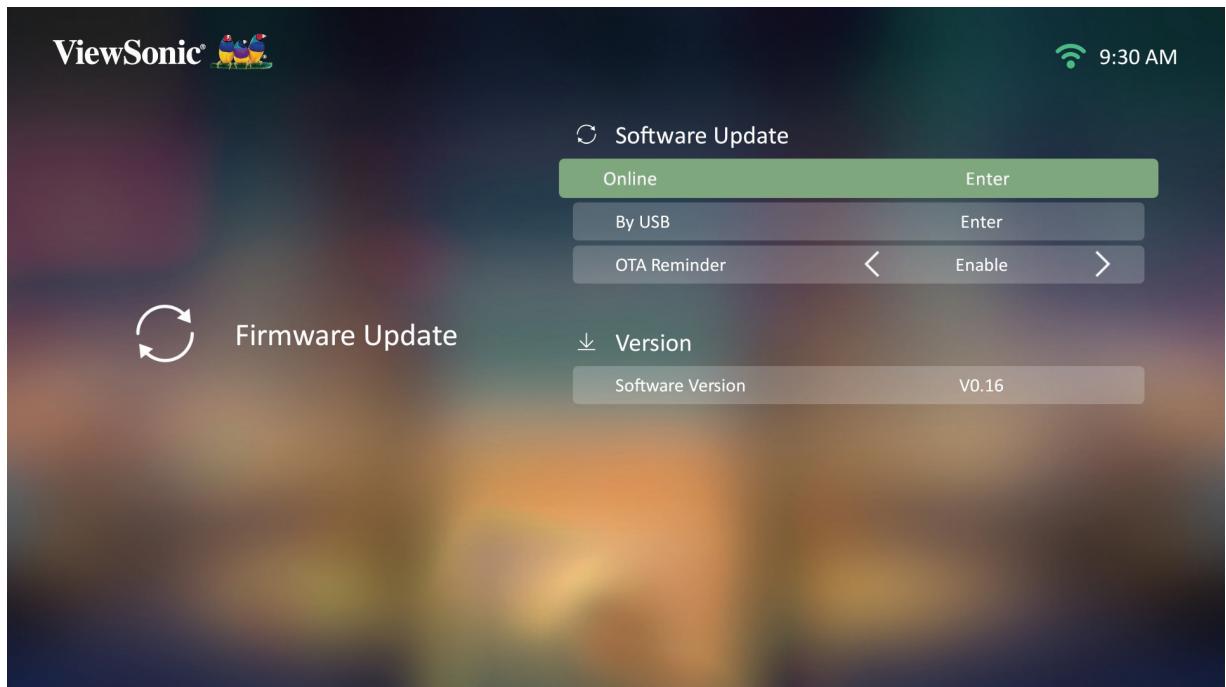 VIEWSONIC M2 - Mise à jour du firmware en ligne - 1