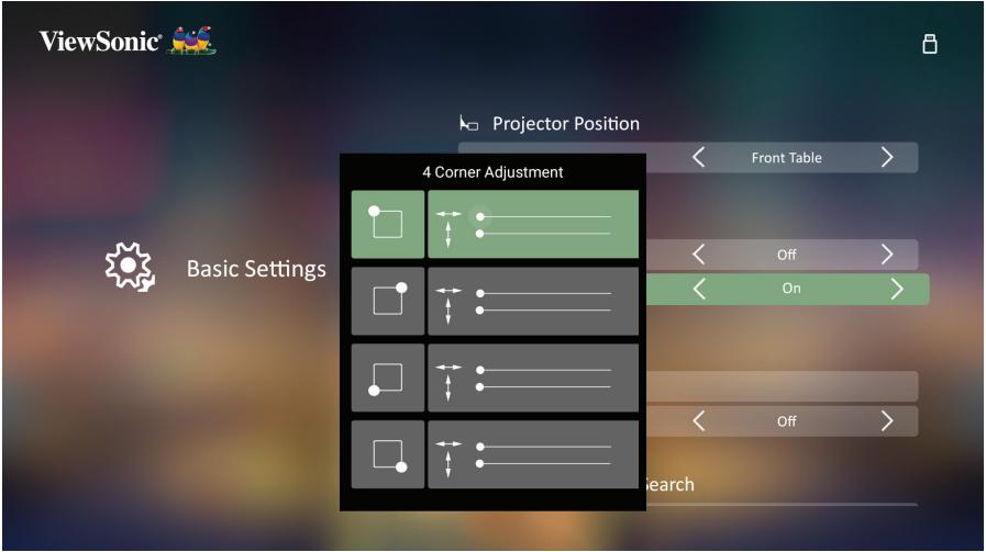 VIEWSONIC M2 - Basic settings (Paramètres de base) - 3