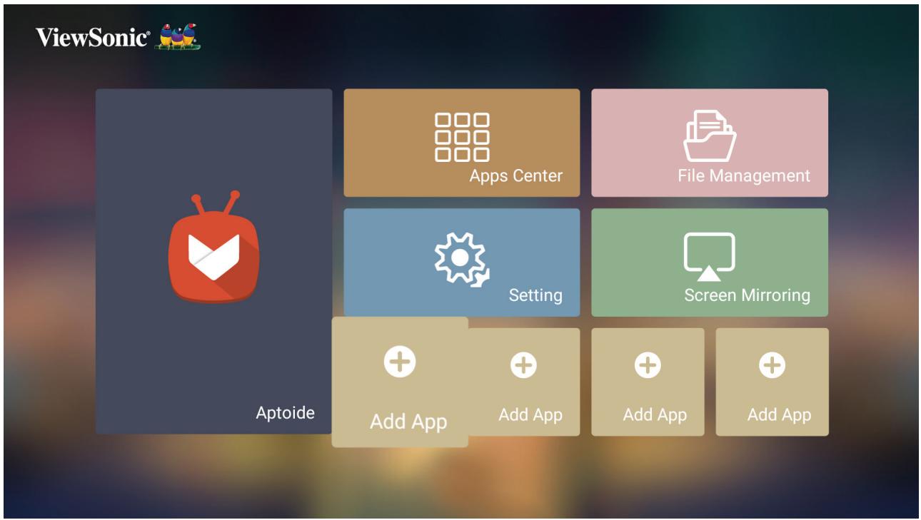 VIEWSONIC M2 - Ajouter des applications - 1
