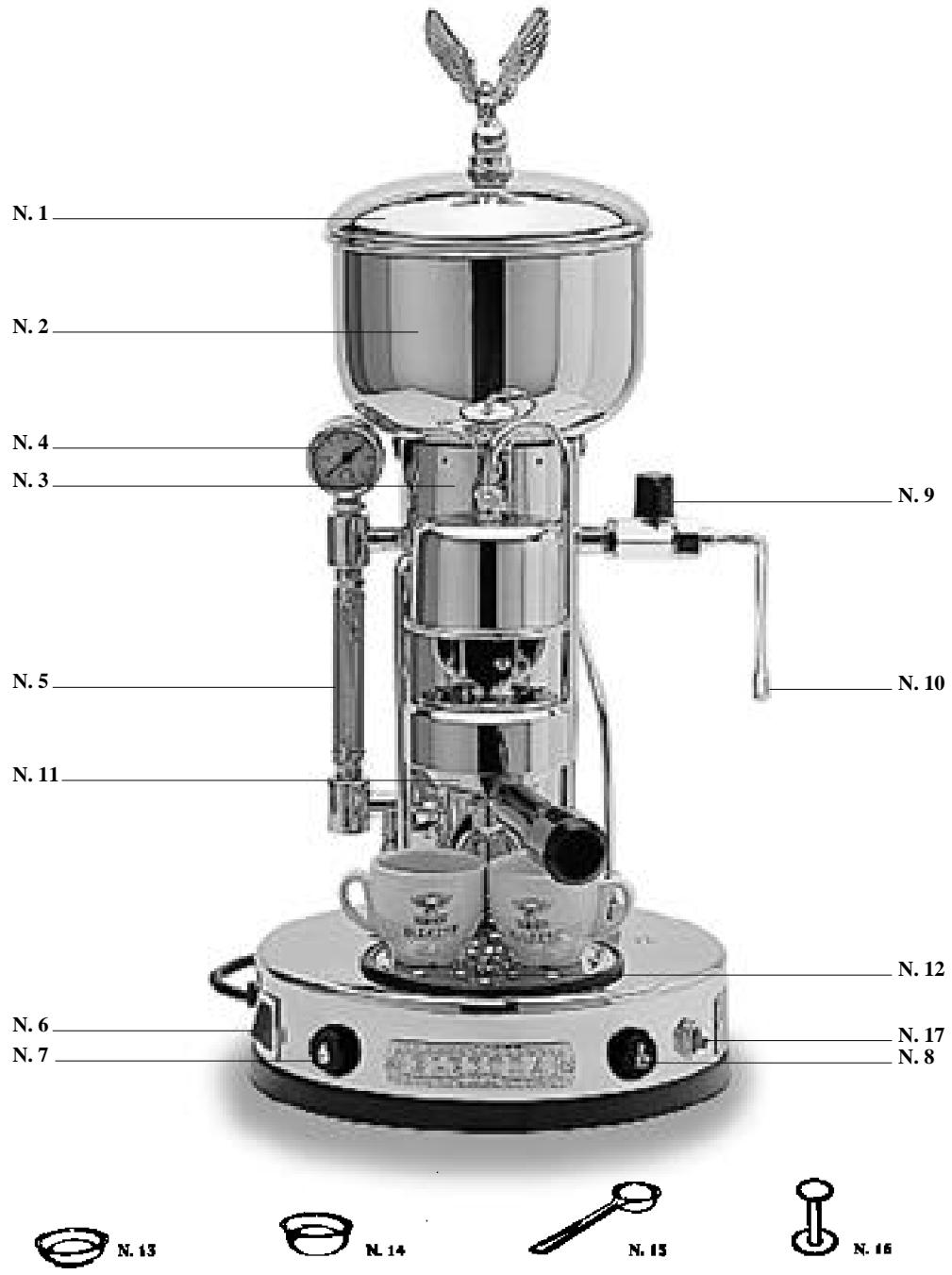 ELEKTRA MICRO CASA S1CO - Cleaning steam spouts - 1