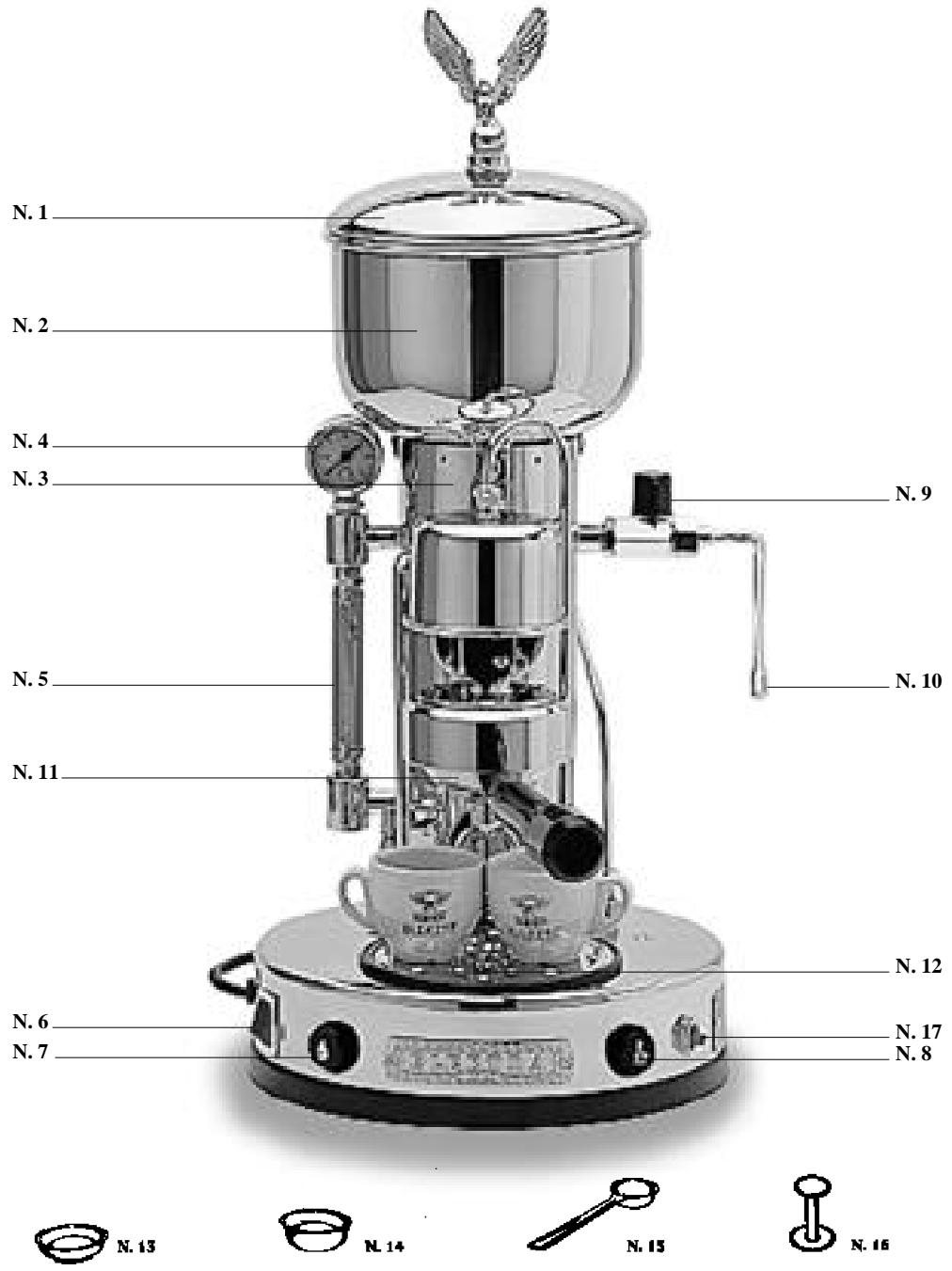 ELEKTRA MICRO CASA S1CO - Reinigung der Dampfdüssen - 1