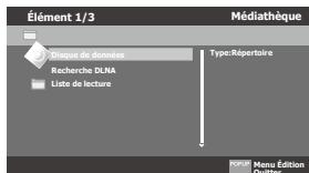 TOSHIBA BDX5500KE - Lecture de fichiers MP3/JPEG/MPEG4/DivX - 1