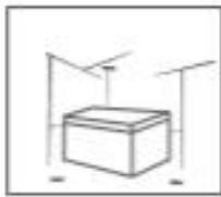 CANDY CCHM145 - Space Requirement - 1