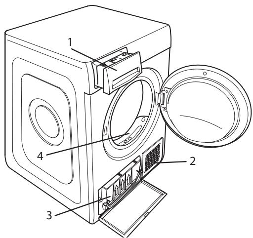 WHIRLPOOL FFTDM229X2BSFR  - FFTD M22 9X2BS FR - DESCRIPTION DU PRODUIT - 1