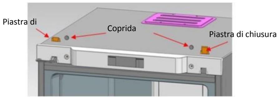 CANDY CFU 050 EN - ➢ Cambio porta destra-sinistra - 1