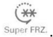 CANDY CFU 050 EN - Ajuste da temperatura - 1