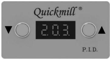 QUICKMILL 0981 - TERMOPID FUNCTIONING AND PROGRAMMING (excluding model 0960 CAROLA) - 2